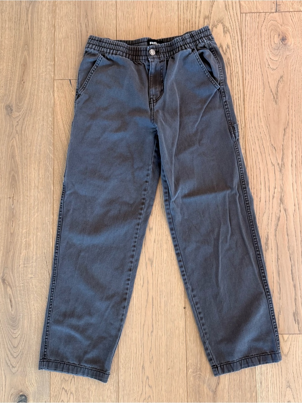 RSQ Men's Cargo Pants in Charcoal Gray